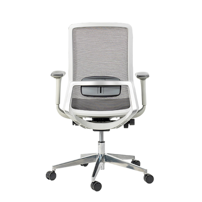 Ергономичен стол ChairPro Nexus White-Edition- Light Grey Seat