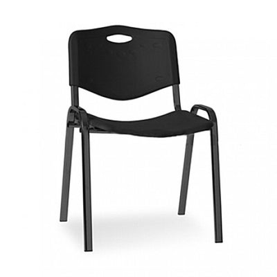 Посетителски стол ISO PLASTIC BLACK - ChairPro