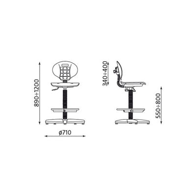 Работен стол Nargo RB - ChairPro