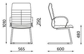 Конферентен стол Orion Steel CF/LB - черен LE-01 - ChairPro